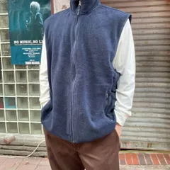 90s OLD GAP オールドギャップ フリース ベスト 紺系 XXL 90年代 ビッグサイズ 大きいサイズ 重ね着 レイヤード D150-05-0005ZVW