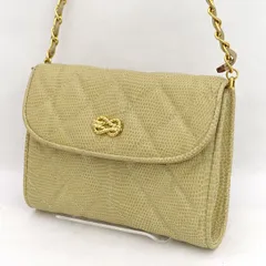 ZAZY ◆チェーンバック/キルティング/ミニ/ベージュ 【バッグ/バック/BAG/鞄/カバン】 レディースファッション【中古】 