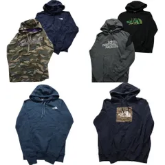 古着卸 まとめ売り アウトドアブランドMIX フーディー スウェット 6枚セット (メンズ XS /S ) ノースフェイス カベラス 中古 古着 NB1713