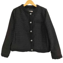 エイチアンドエム H＆M 銀ボタン ツイードジャケット レディース import：M 