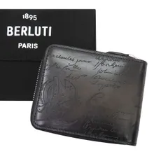 ベルルッティ 二つ折り財布 REWA プラチナパティーヌ スペシャルオーダー ベルルッティ 二つ折り財布 REWA プラチナパティーヌ スペシャル