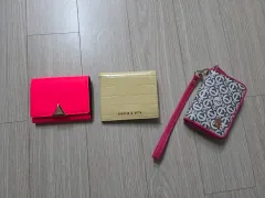 CHARLES & KEITH チャールズアンドキース VINCIS BENCH ビンチスベンチ カードウォレット ミニ財布 3点まとめ