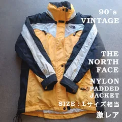【VINTAGE】90`s THE NORTH FACE ザノースフェイスNYLON PADDED JACKETパデットジャケット