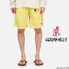 グラミチ GRAMICCI ショートパンツ ハーフパンツ 半ズボン 短パン クライミングパンツ ハーパン ナイロンパッカブルGショーツ NYLON PACKABLE G-SHORT ユニセックス 水陸両用 SUNFLOWER M L XL G4SM-P146