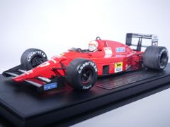 FERRARIフェラーリ F1 640 F1-89 N 27 WINNER BRAZILIAN GPフィギュア付き 1989 NIGEL MANSELL RED /GP Replicas 1/18 ミニカー
