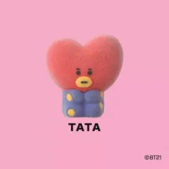 【中古】トレーディングフィギュア TATA(ブイ) 「BT21 フロッキーフィギュアパペット2」