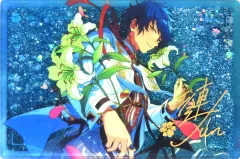 【中古】アクリルスタンド・アクリルパネル 漣ジュン 浮影流砂アクリルブロック 「あんさんぶるスターズ!!」 中国限定