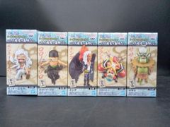 ワンピース フィギュア 5体セット WCF 日本 未開封 ワールド