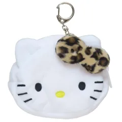 ハローキティ ミニポーチ ミニフェイスポーチ ヒョウ柄ブラウン サンリオ 小物入れ キャラクター グッズ 