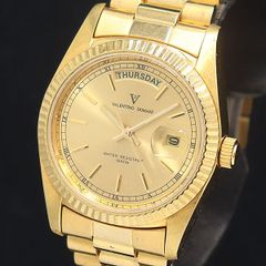 バレンチノドマーニ FINEGOLD 999.9 VD-1023 クオーツ稼働品 - メルカリ