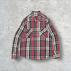 USA製 70s 80s ヴィンテージ FIVE BROTHER チェック ヘビーネルシャツ L