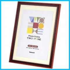 【新着商品】F-TMS-411-R レッド A4･B5 フォトフレーム ツートン ナカバヤシ
