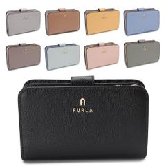 フルラ 折財布 レディース CAMELIA カメリア コンパクト ウォレット Mサイズ 二つ折り財布 レザー 単色 バイカラー FURLA WP00314 ARE000