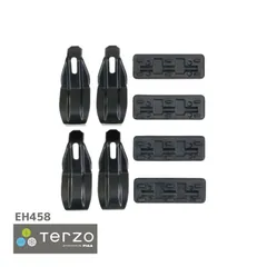 Terzo テルッツォ by PIAA ベースキャリア 車種別取付ホルダーセット 4個入 ブラック 【HONDA ヴェゼル 他】 EH458のサムネイル