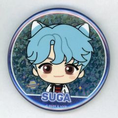[중고] 배지 핀스 슈가(BTS/방탄소년단) 홀로그램캔 배지 [TinyTAN FUN PARK 2023] DNA 갈라폰 B상