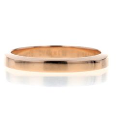 CHAUMET ショーメ K18PG ピンクゴールド ダンディ リング スクエア ストレート 箱 指輪 16.5号【新品仕上済】【zz】【中古】