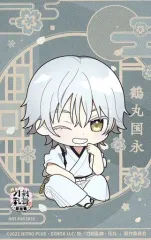 【中古】キャラカード 鶴丸国永 オリジナルイラストカード 「特 刀剣乱舞-花丸- ～雪月華～フェア in アニメイト」 対象商品購入特典