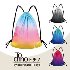Tochno グラデーションナップサック ジムサック 運動用 撥水性 全4色