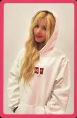 【中古】コレクションカード(女性) TWICE/サナ(SANA)/裏面ピンク/CD「STRATEGY」(Step 2 ver.)予約特典フォトカード