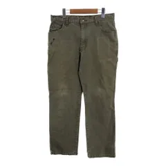 Dickies ディッキーズ ペインターパンツ ワーク カーキ (メンズ W33 L32) 中古 古着 S6011