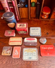 イギリスヴィンテージ缶　各種