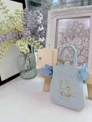 シナモンミニダブルリボントートバッグチャーム