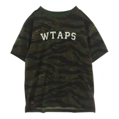 WTAPS ダブルタップス Ｔシャツ DESIGN SS 05 TEE カモ柄 プリント Tシャツ ダークブラウン系 ブラウン系 カーキ系 medium【中古】のサムネイル