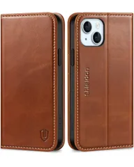 【人気商品】あいふぉん 15プラス 手帳型 スマホカバー TPU素材 本革 対応ケース 衝撃吸収 カード収納 横置きスタンド機能 Plus マグネット内蔵 [RFIDブロッキング]全面保護 アイホン15 プラス iPhone15 対応 スマホケース 2023年