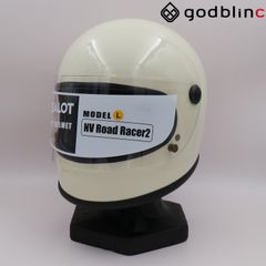 ZEALOT　NVロードレーサー2　CARBON HYBRID WHITE/BLACK　Lサイズ　NVC0017　フルフェイスヘルメット