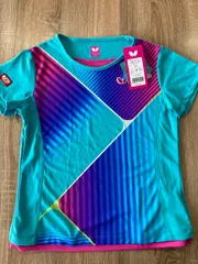 バタフライ　レイカードシャツ　レディースMサイズ　新品未使用　展示品