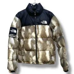 SUPREME × THE NORTH FACE 13AW Fur Print Nuptse Jacket Mサイズ ND01340のサムネイル