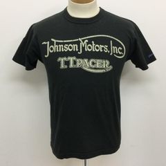TOYS McCOY トイズマッコイ Tシャツ 半袖 Johnson Motors ロゴ 両面プリント 半袖Tシャツ