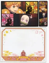 【中古】雑貨 竈門禰豆子＆我妻善逸 選べる!フォトスタンド＆しおりセット 「Blu-ray/DVD テレビアニメ 鬼滅の刃 無限列車編 第2巻」 ANIPLEX+購入特典