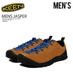KEEN (キーン) MENS JASPER (メンズ ジャスパー) ローカット スニーカー クライミング コンフォート アウトドア シューズ カジュアル 普段使い 茶 CATHAY SPICE/ORION BLUE (ブラウン/ブルー) 1002661