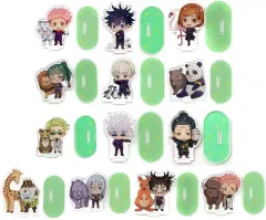 【中古】アクリルスタンド・アクリルパネル 全13種セット 「呪術廻戦×東武動物公園 トレーディング ちびキャラ アクリルスタンド」