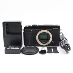 ■極上品■ FUJIFILM X-E1 ボディ ブラック FX-X-E1B ミラーレス一眼レフカメラ 富士フィルム