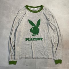 "PLAYBOY" Long Sleeve Ringer T-shirt