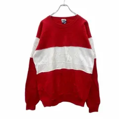 Lee 無地スウェット トレーナー Mサイズ リー レッド ホワイト 古着卸 アメリカ仕入 t2406-3184