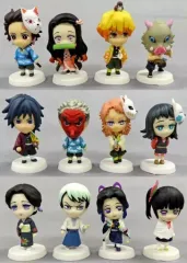 【中古】トレーディングフィギュア 全12種セット 「アニキャラヒーローズ 鬼滅の刃 vol.1」