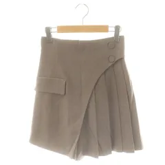 ジルバイジルスチュアート JILL by JILLSTUART 23AW サイドプリーツスカパン ショートパンツ M グレー /AT ■OSのサムネイル