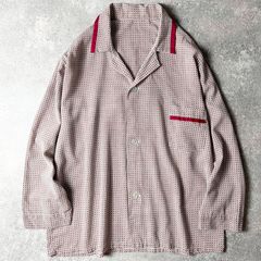 フレンチ パジャマシャツ 70s 80s ボロ ヴィンテージ - メルカリ