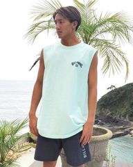 2025春夏 新品【BILLABONG/ビラボン】ARCH PUFF タンクトップ【WIDE FIT】 SEA メンズ BF01A350