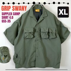 グリップスワニー/GRIP SWANY★サプレックスナイロン キャンプシャツ/SUPPLEX CAMP SHIRT 4.0★GSS-35★メンズXL  #2503M065