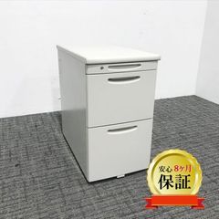 脇デスク 袖机 ライトスモーク オカムラ
