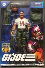 HASBRO GI JOE / CLASSIFIED SERIES DAVID L. "BAZOOKA" KATZENBOGEN