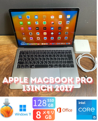 ［新品バッテリー］Apple MacBook Pro 13inch 2017/Core i5 2.3GHz/8GB/SSD128GB/Windows11/Office 2021/379