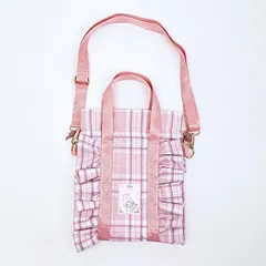 サンリオ マイメロディ フリル縦型ショルダーバッグ (ピンク) Sanrio