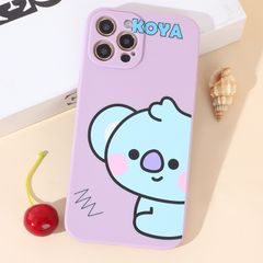 ❤️残り僅か 防弾少年団 KOYA iPhoneケース各種　可愛い 韓国 iPhoneケース  BT21 グッズ おしゃれ スマホケース ビーティー21 レンズ保護 耐衝撃 アイフォン ケース かわいい 携帯カバー キャラクター おもしろ シリコン