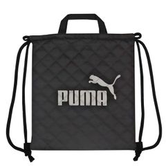 【1個】PUMA プーマ ナップサック 体操服バッグ PM414BK/ブラック PM414NB/ネイビー クツワ サブバッグ 体操服バッグ 文房具 文具 男の子 男子 かっこいい スポーツブランド 小学生 中学生 新学期