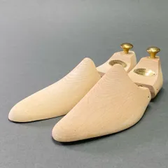 2d8-3 EDWARD GREEN エドワードグリーン ウッドシューツリー 全長約29cm ナチュラル 木製 シューズキーパー ビジネスのサムネイル